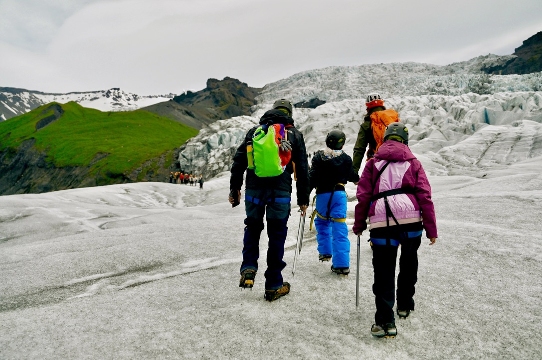 Glacier hike with Troll Expeditions